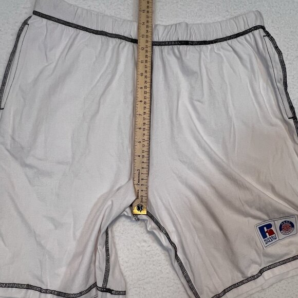 Russell Athletic Shorts x ASAP Worldwide Men Sz XL White Shorts - Picture 7 of 10